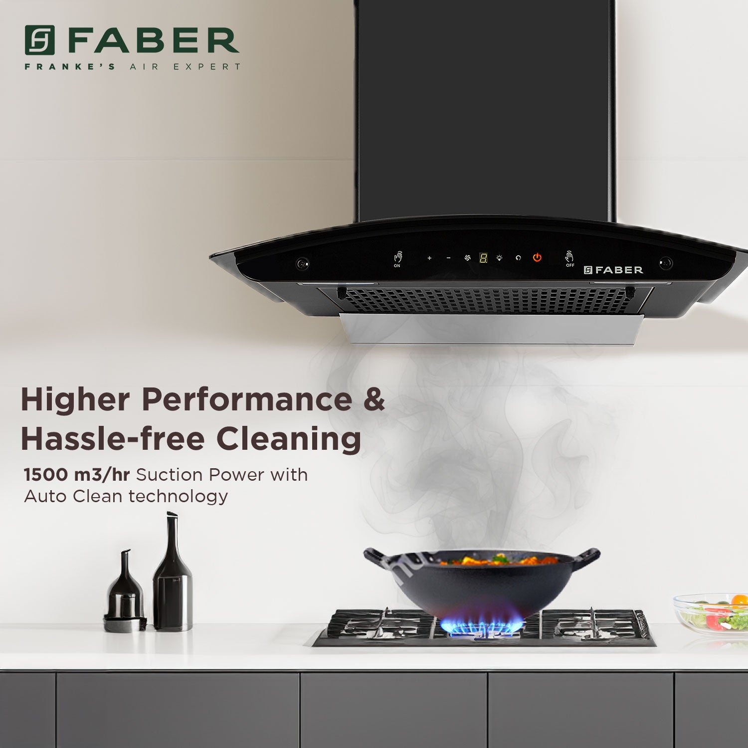 Hood Mystic BLDC FL HC BK 60 Chimney