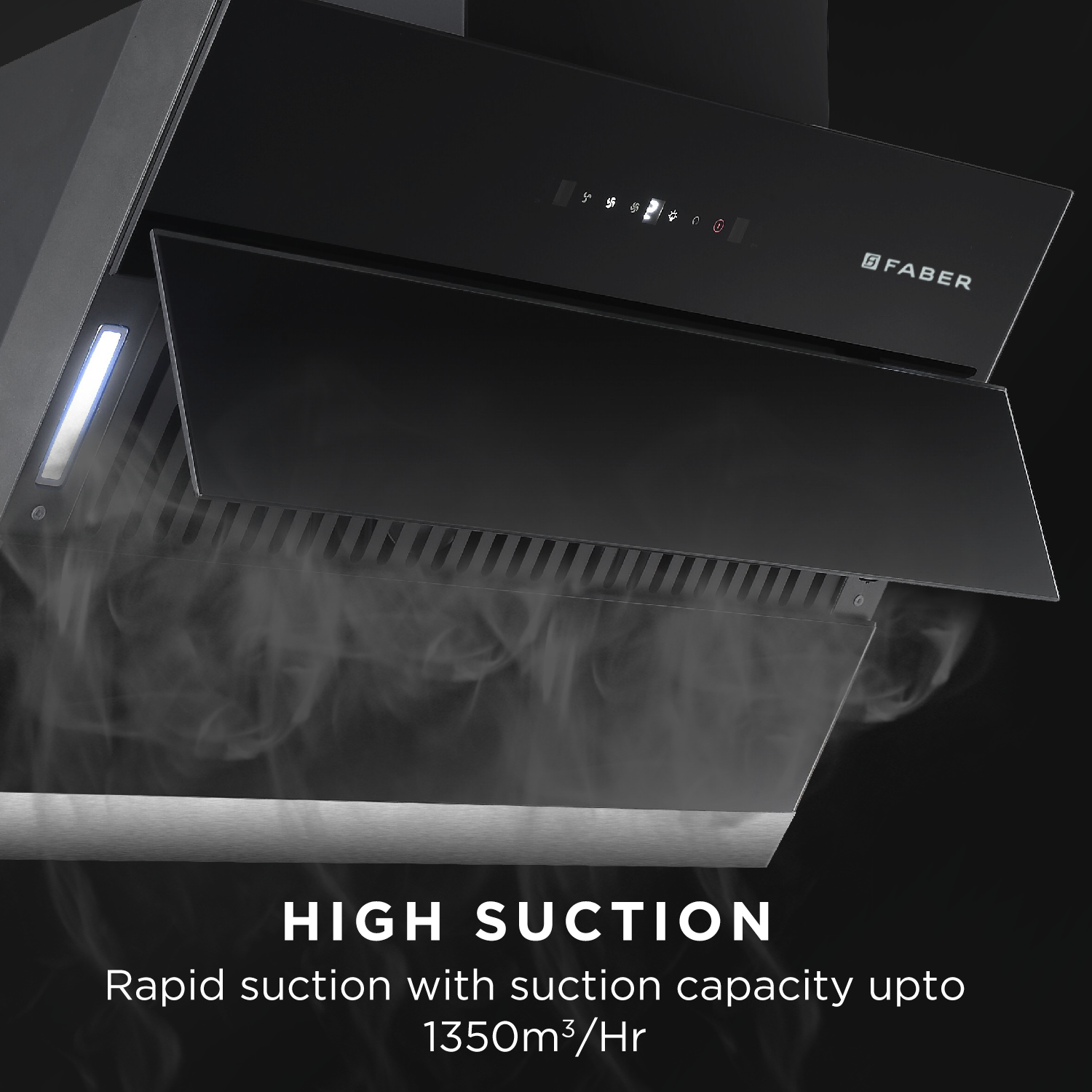 Hood Zenith FL SC AC BK 60 Chimney