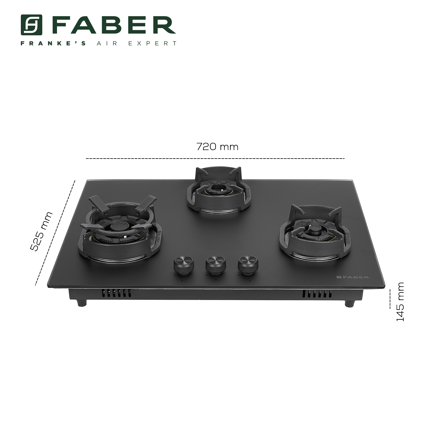  Hob Della HD723 CI AI Gas Appliance