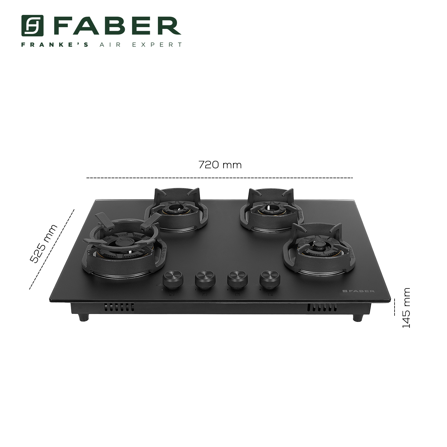 Hob Della HD724 CI AI Gas Appliance