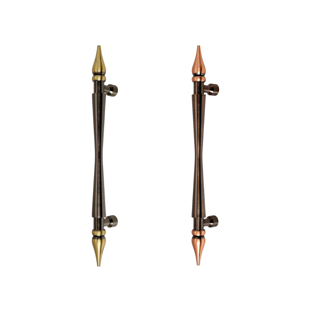 Lucia 18-Inch Brass Handle – Main Door Handle (HLY)