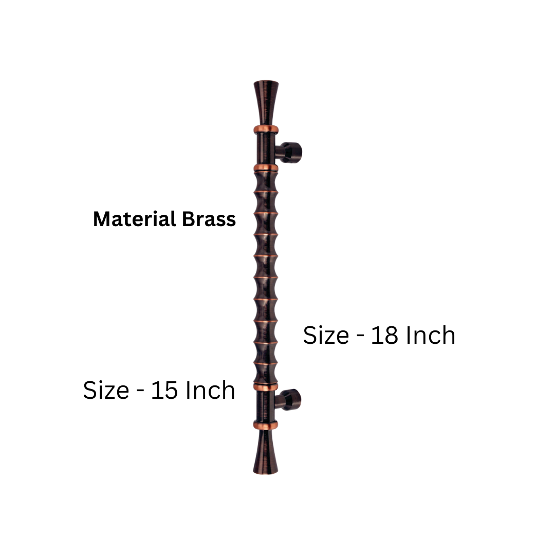 Lucia Brass Handle – Available in 18-Inch and 15-Inch Sizes (HLY)