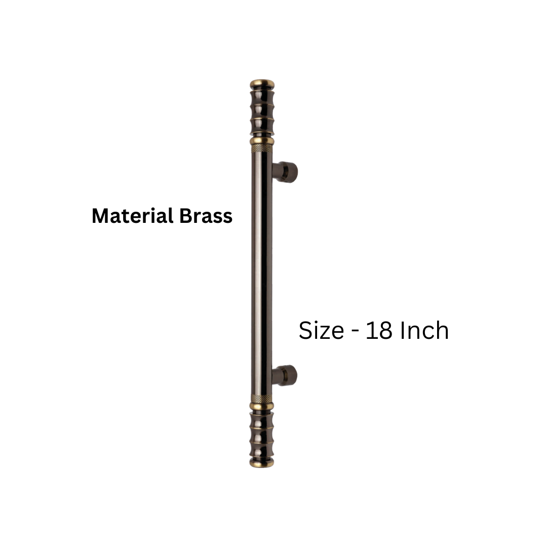 Exotic 18-Inch Brass Main Door Handle
