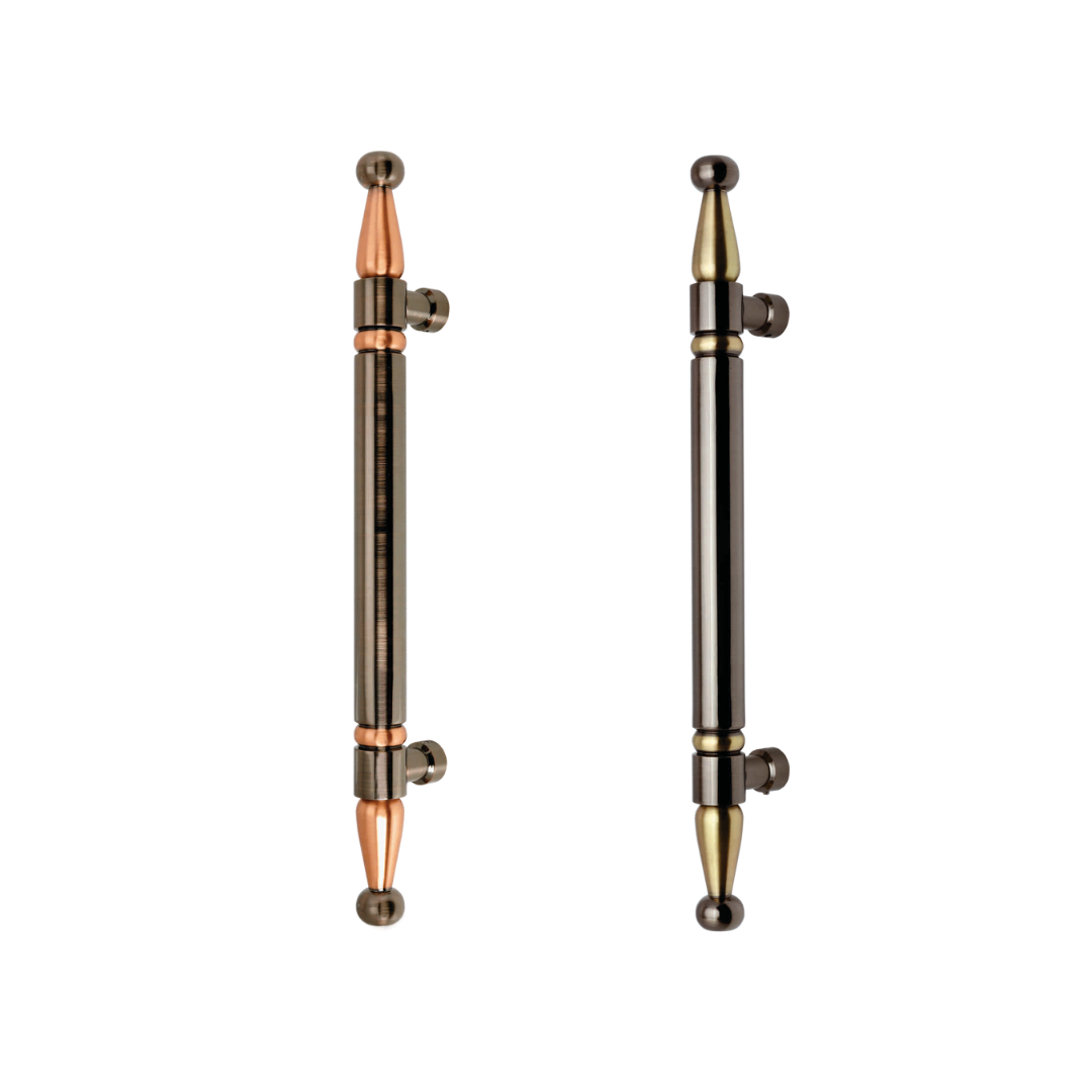 Radon Brass Main Door Handle – Available in 18-Inch & 24-Inch Sizes