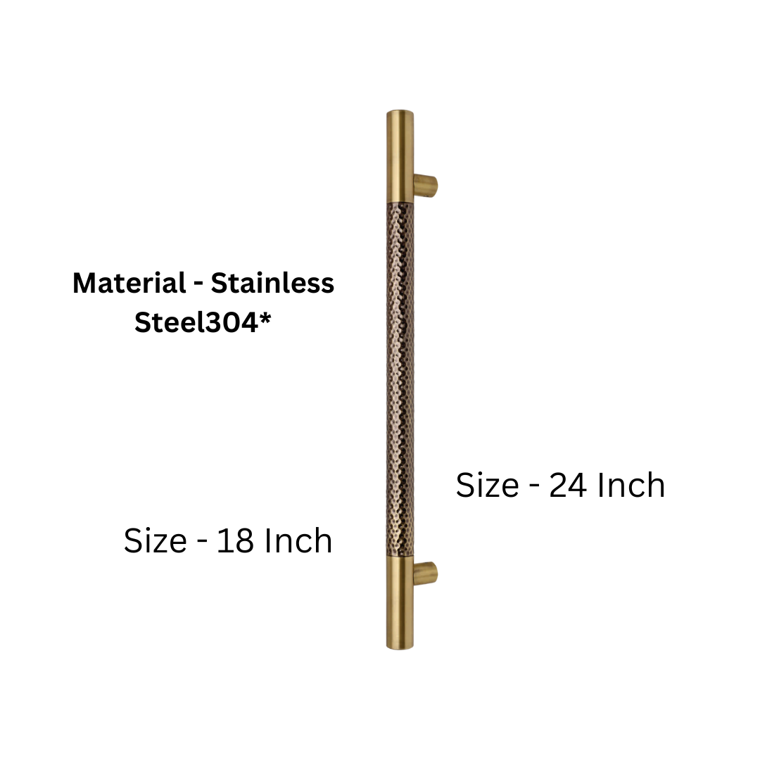 Bubbly Stainless Steel 304 Main Door Handle (HLY)