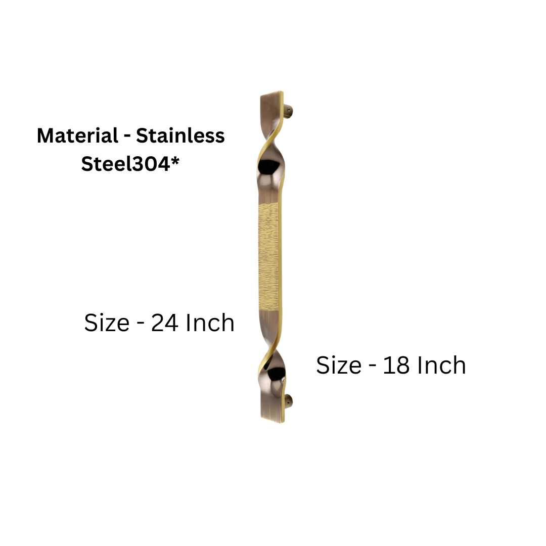 Twin Stainless Steel 304 Main Door Handle (HLY)