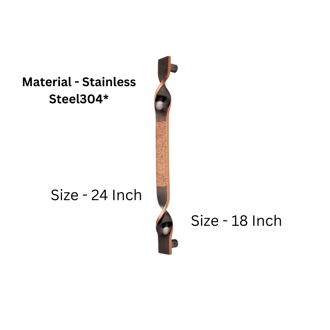 Twin Stainless Steel 304 Main Door Handle (HLY)