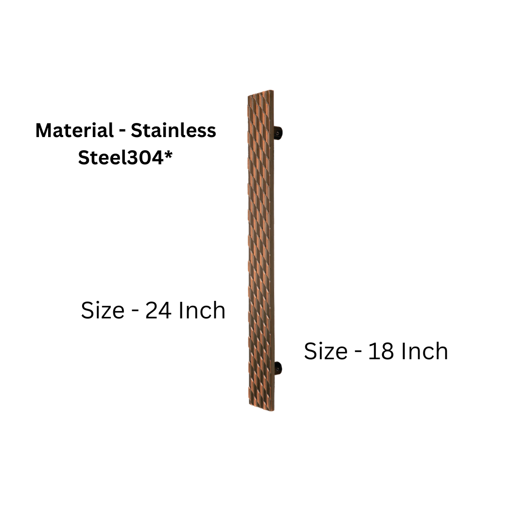3D Stainless Steel 304 Main Door Handle (HLY)