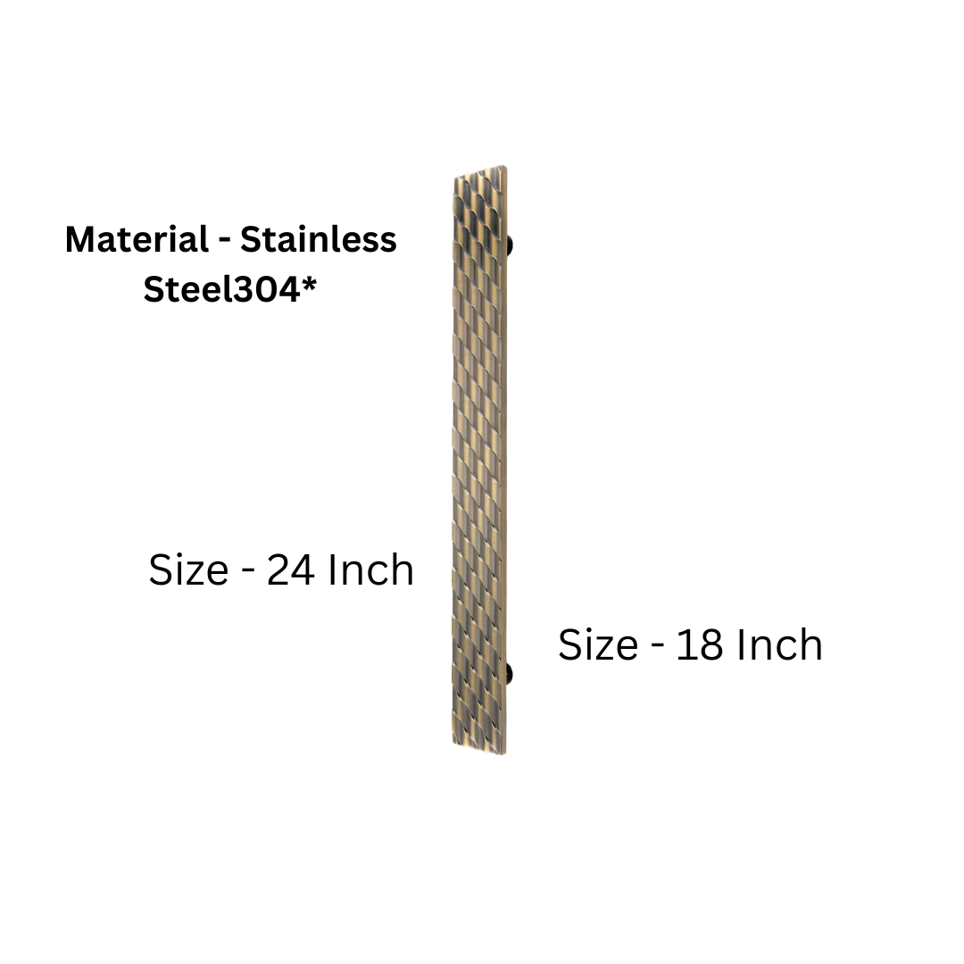 3D Stainless Steel 304 Main Door Handle (HLY)