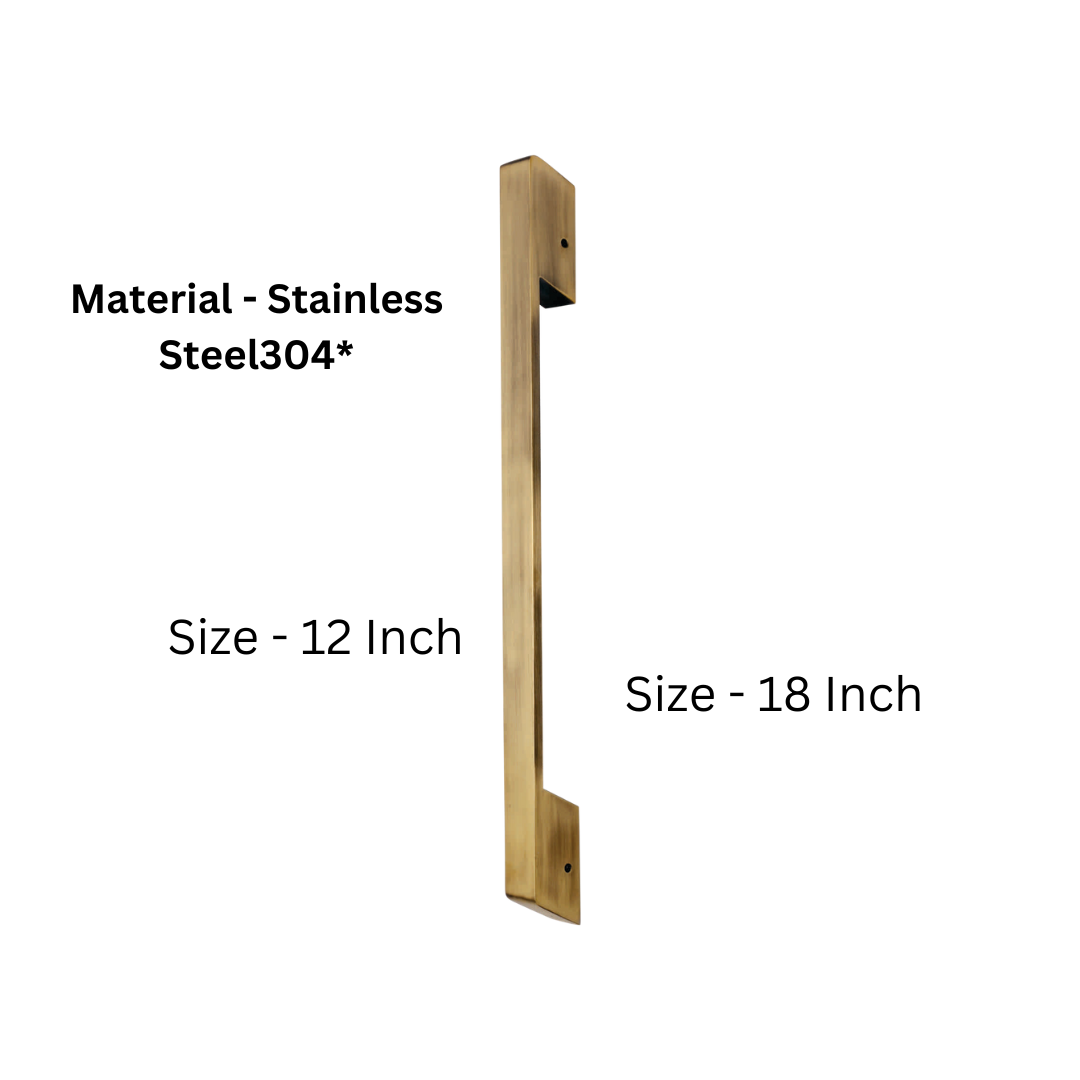 Solid Stainless Steel 304 Main Door Handle (HLY)
