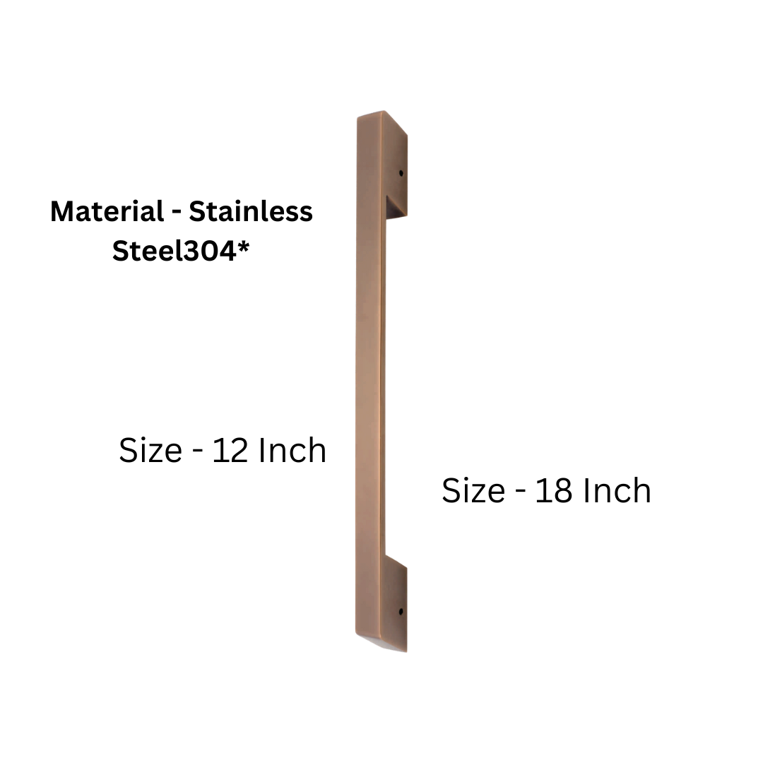 Solid Stainless Steel 304 Main Door Handle (HLY)