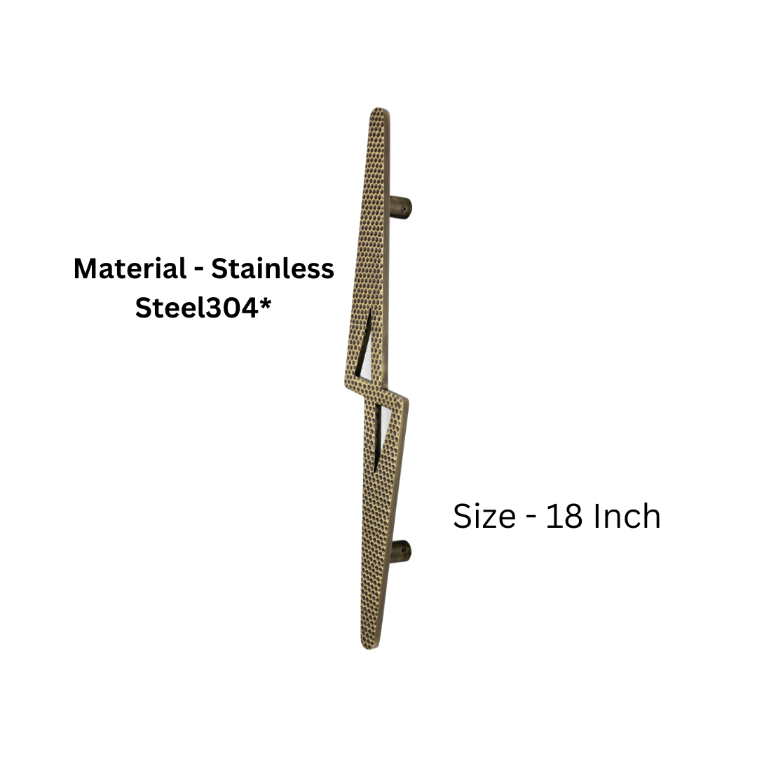 Cross Stainless Steel 304 Main Door Handle (HLY)