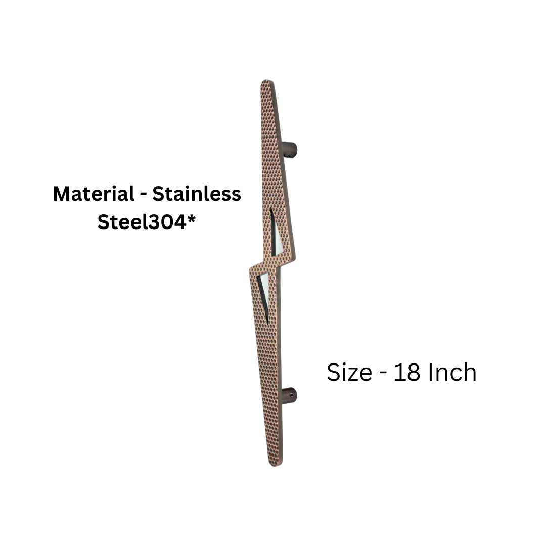 Cross Stainless Steel 304 Main Door Handle (HLY)