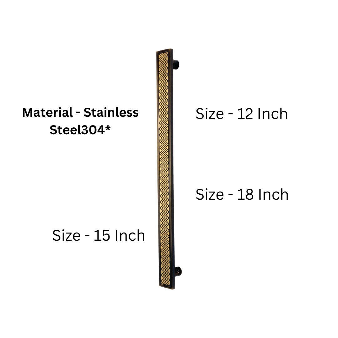 Flow Stainless Steel 304 Main Door Handle (HLY)
