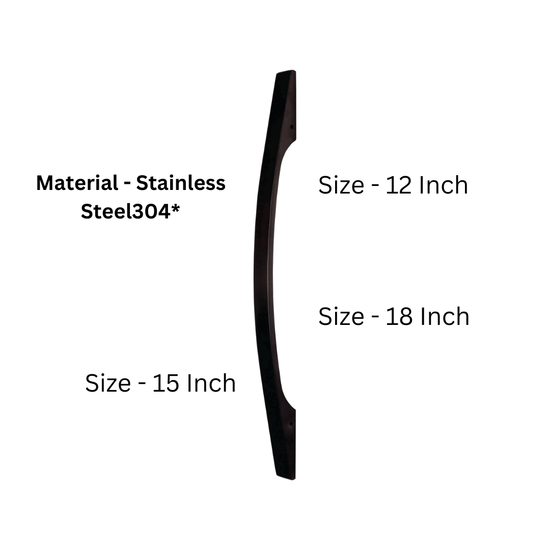 Keyci Stainless Steel 304 Main Door Handle - Inches (HLY)