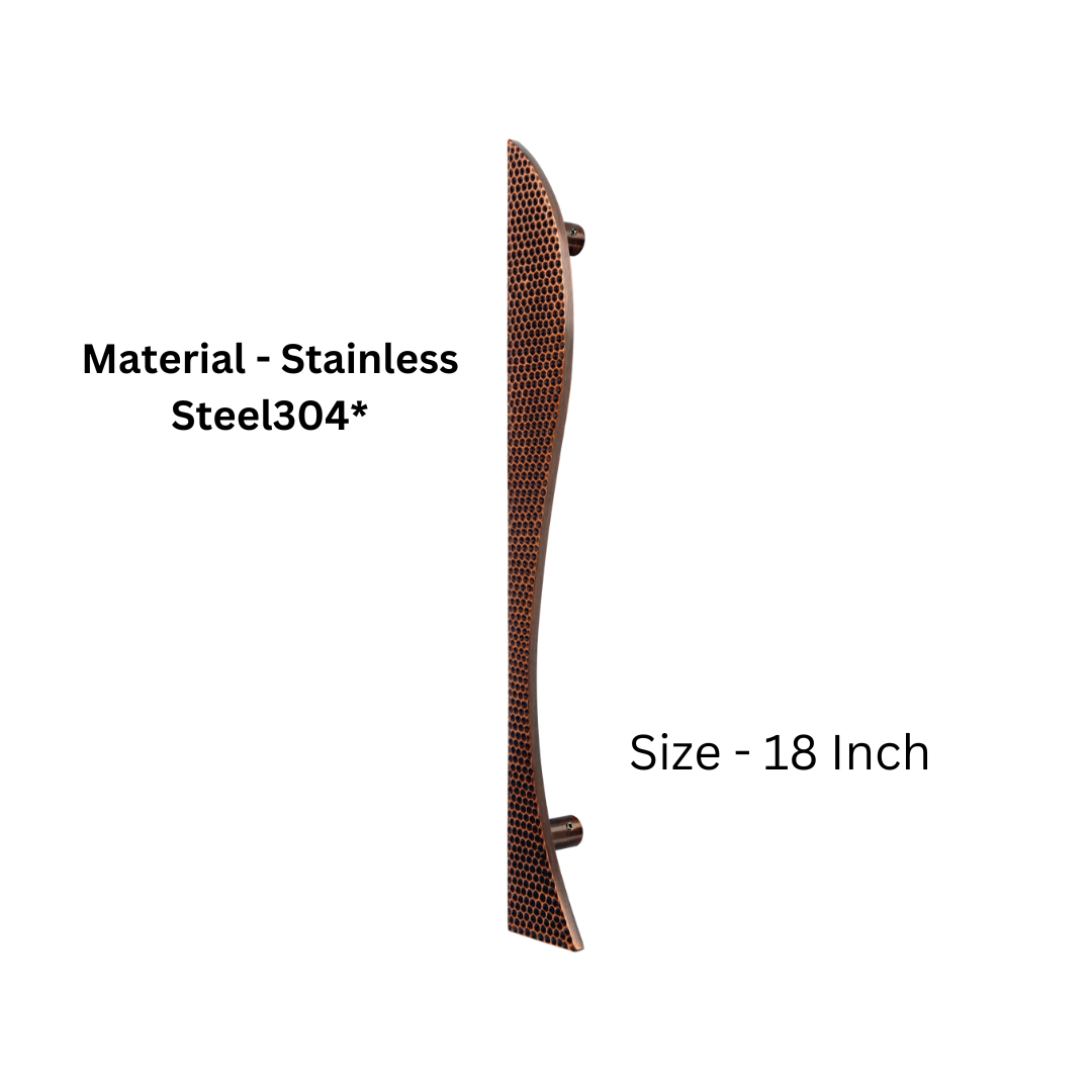 Shark Stainless Steel 304 Main Door Handle - 18 Inches (HLY)