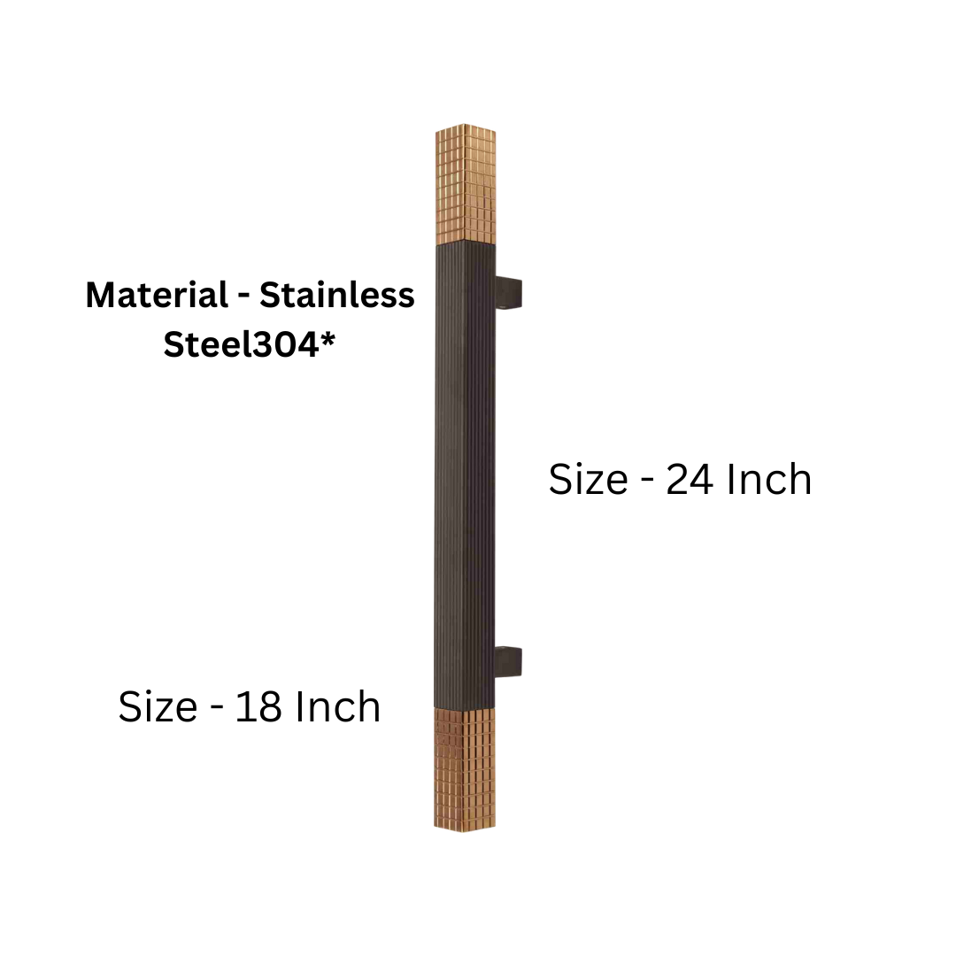 Boxo Stainless Steel 304 Main Door Handle - (HLY) | Intterior100
