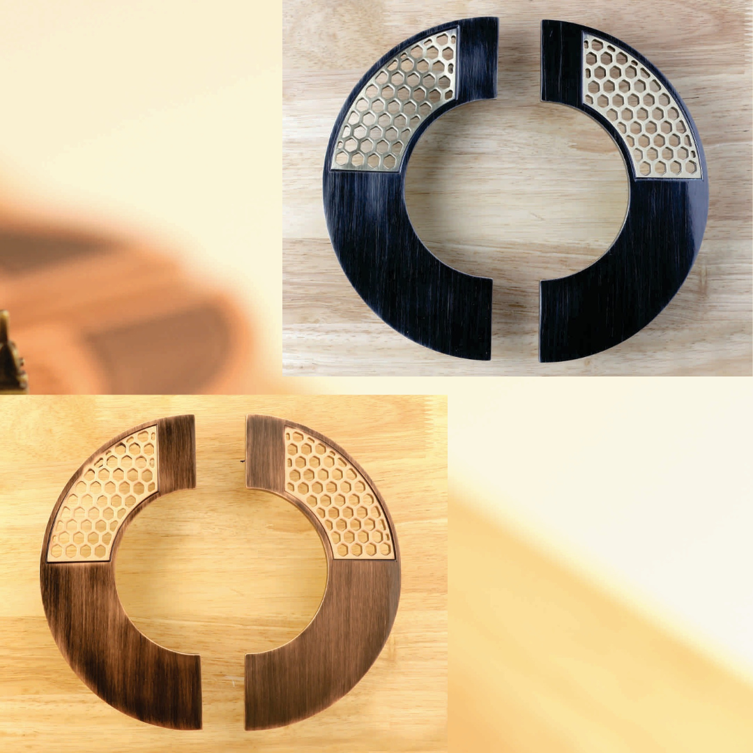Simi Brass Main Door Knob -  (HLY) | Intterior100