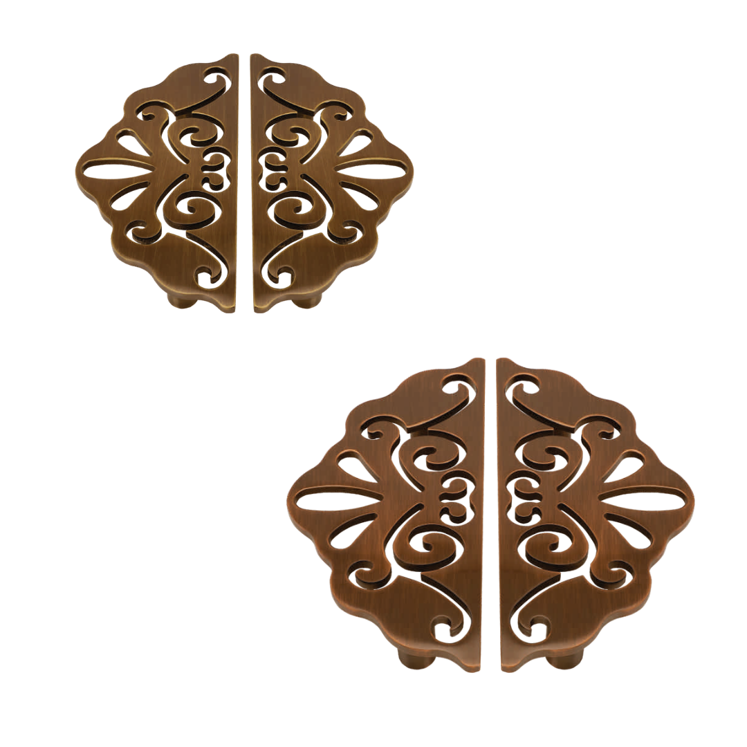 Queen Brass Main Door Knob - (HLY) | Intterior100