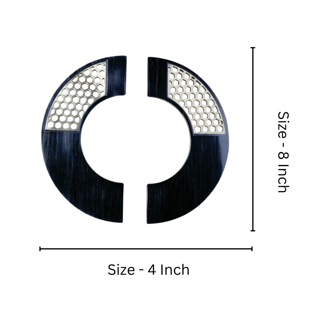 Simi Brass Main Door Knob -  (HLY) | Intterior100