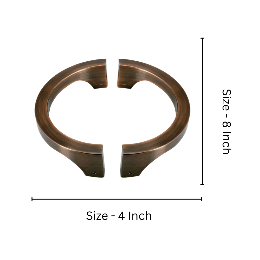 Lemo Brass Main Door Knob - (HLY) | Intterior100