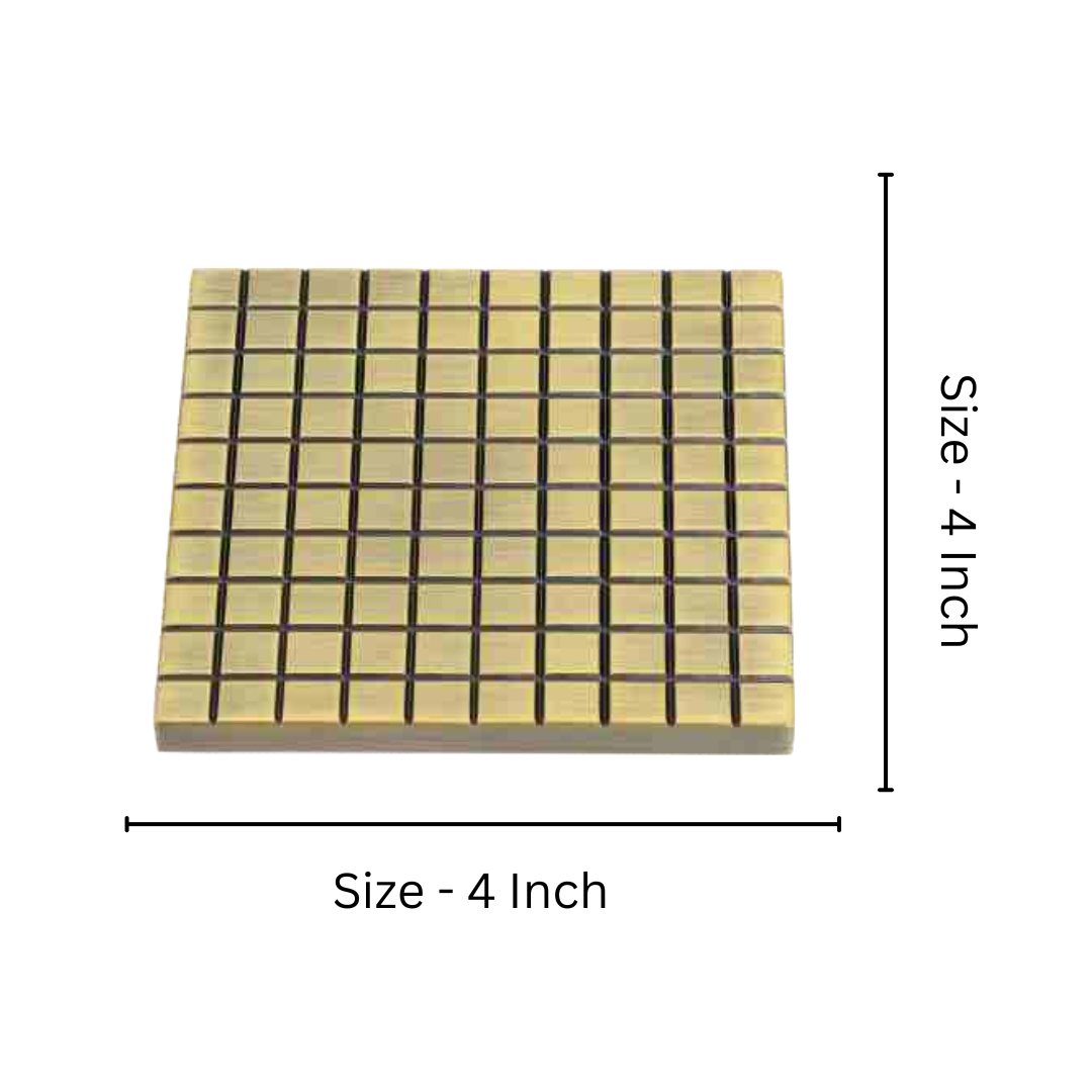 Puzzle Brass Main Door Knob - (HLY) | Intterior100