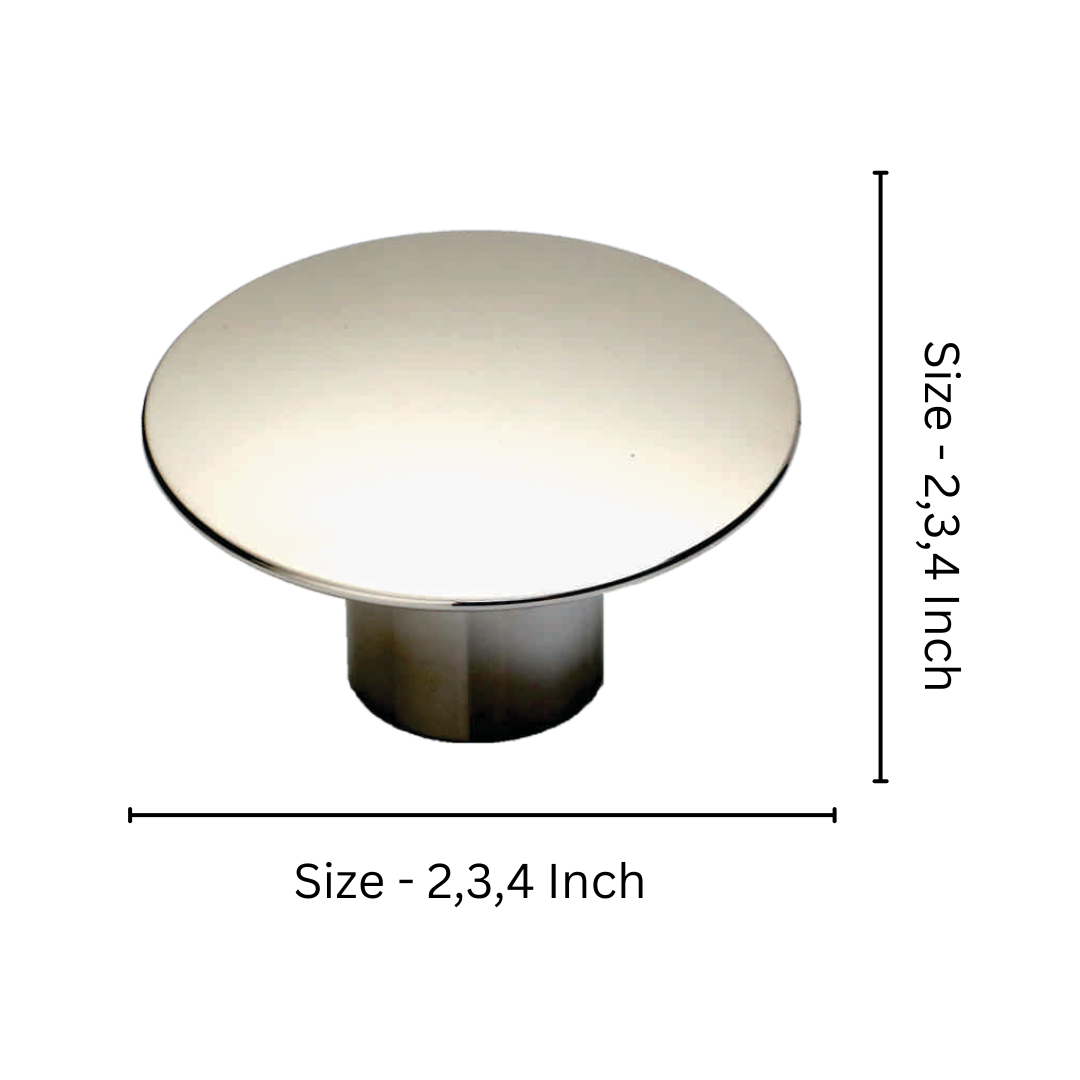 Silk Brass Main Door Knob - (HLY) | Intterior100