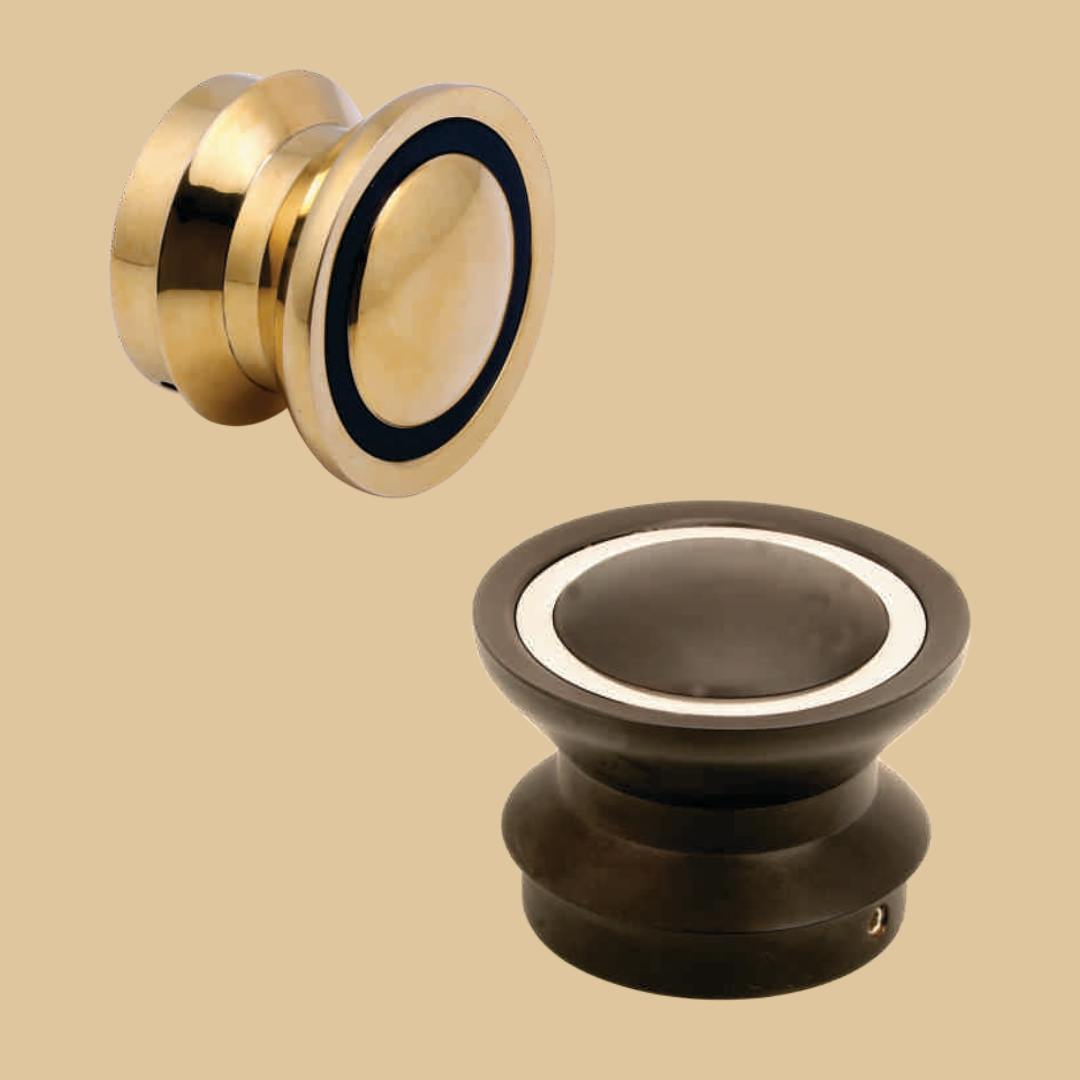 Hatt Brass Main Door Knob - (HLY) | Intterior100