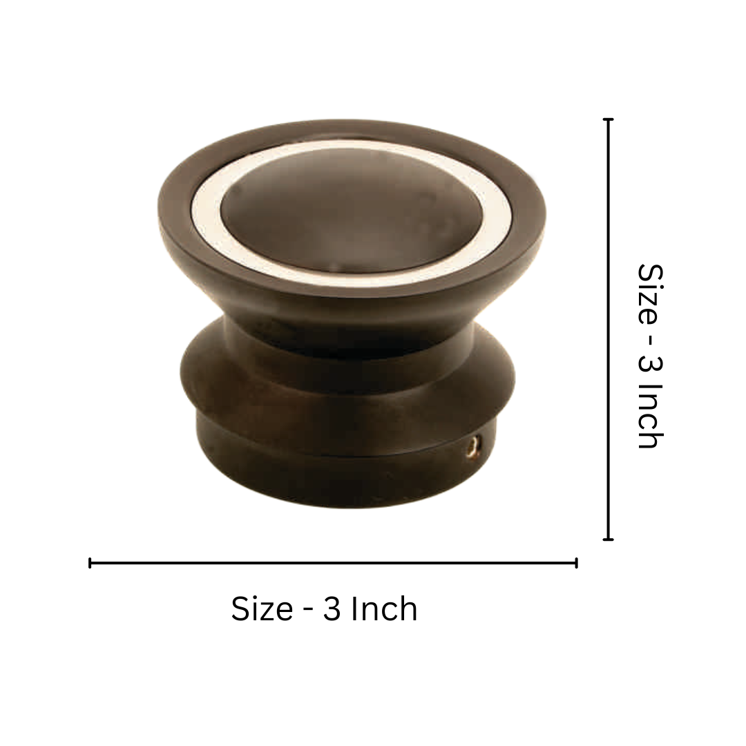 Hatt Brass Main Door Knob - (HLY) | Intterior100
