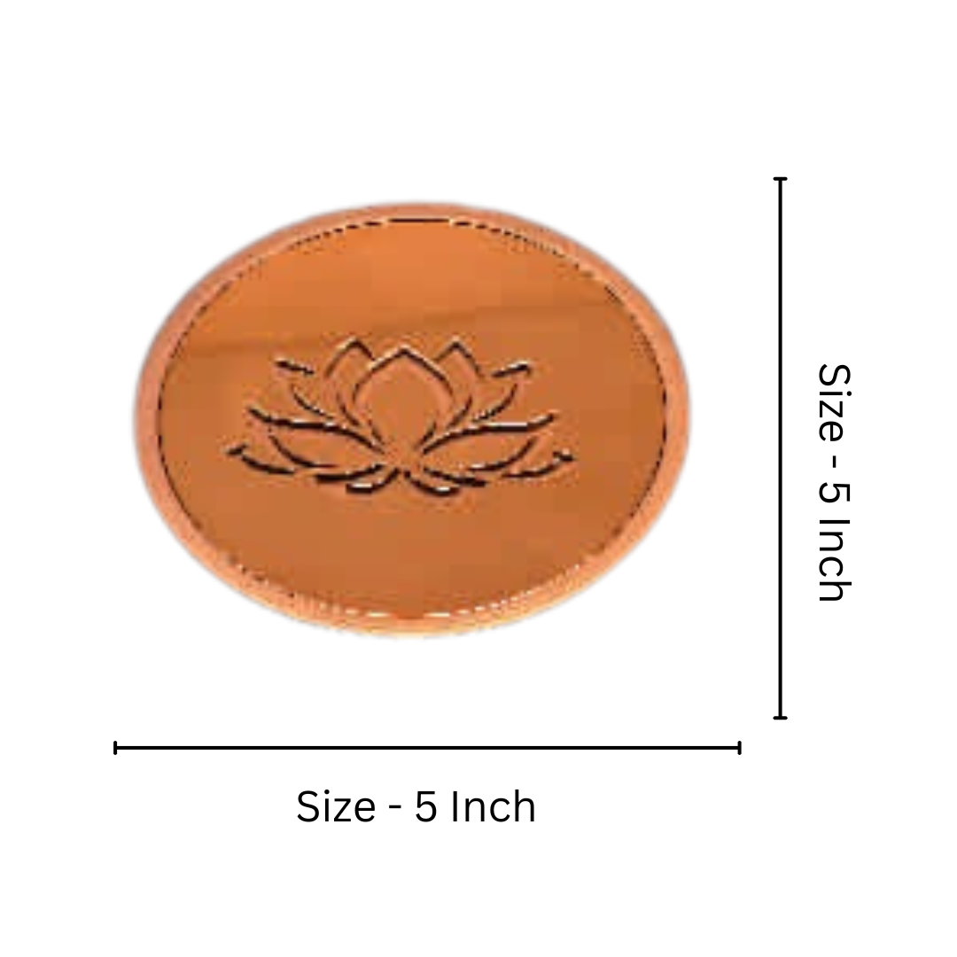 Lotus Brass Main Door Knob - (HLY) | Intterior100