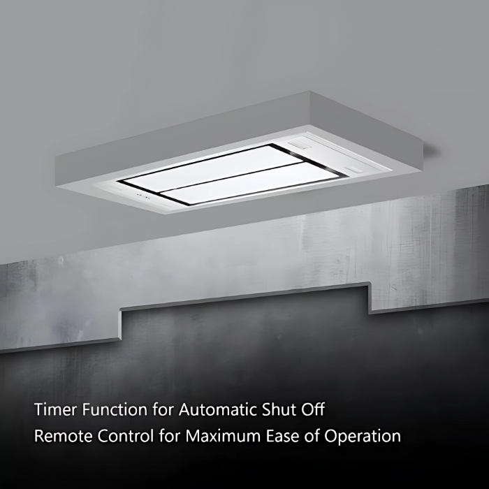 SKYVENT 110 Ceiling-Mounted Kitchen Chimney | KAFF | Intterior100