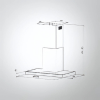 NEVIS DHC 90 Kitchen Chimney | KAFF | Intterior100