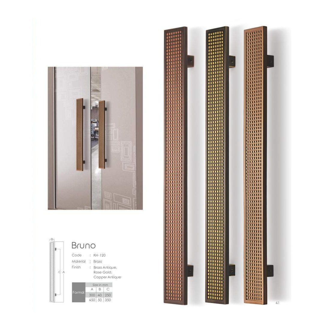 Bruno Main Door Handle (Koin) - | Elegant & Durable | Intterior100