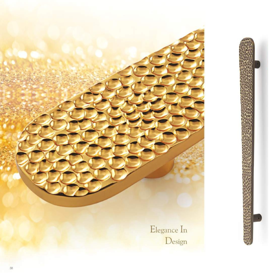 Bolano - Koin Main Door Handle | Elegant Brass Design