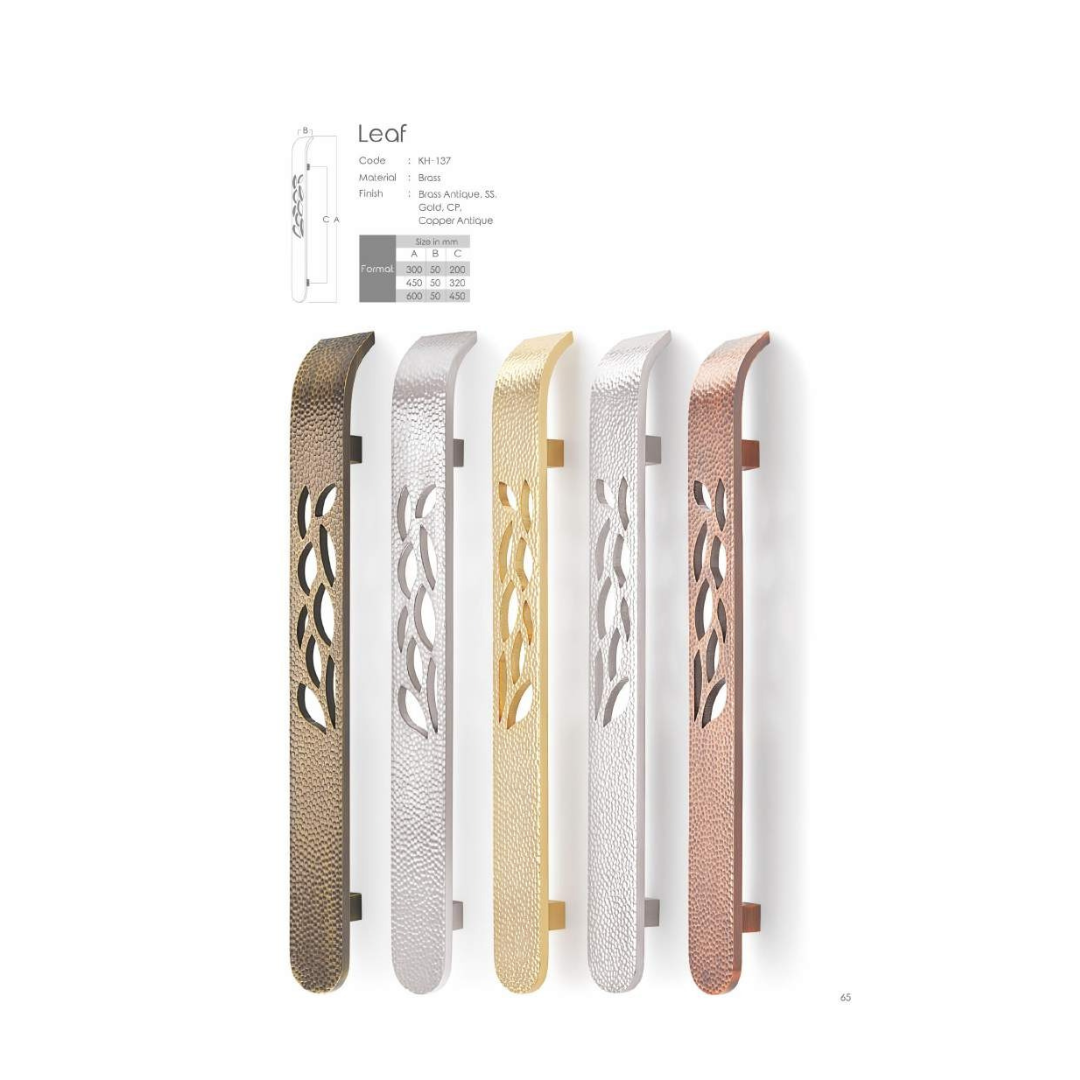 Leaf Main Door Handle (Koin) | Elegant & Durable | Intterior100