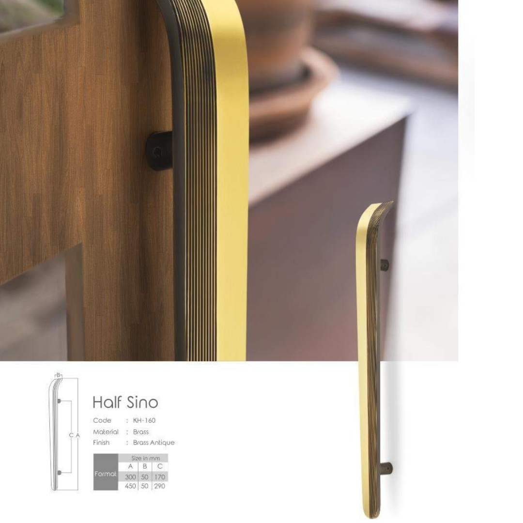 Half Sino Main Door Handle (Koin) | Intterior100