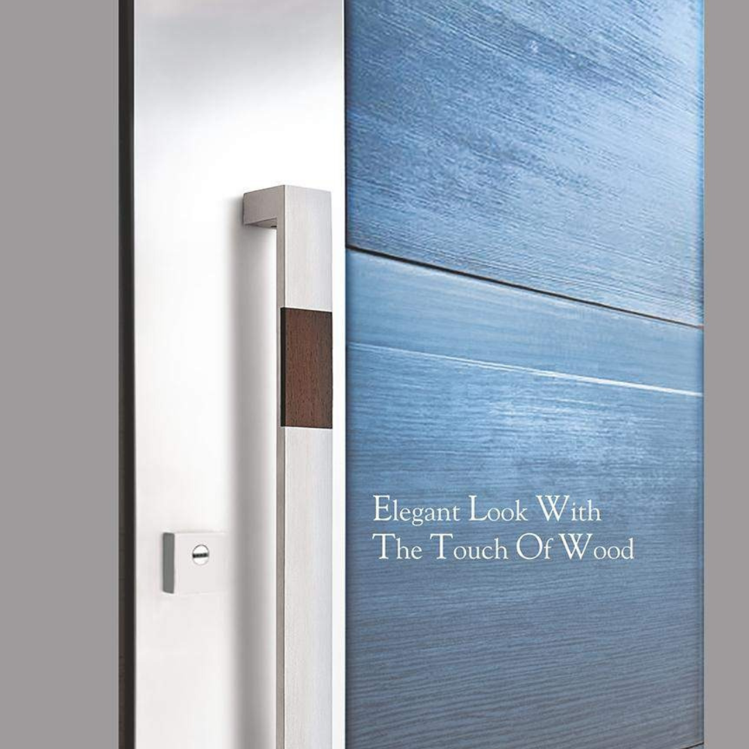 Dabang 1 Wood Main Door Handle (Koin) | Elegant & Durable | Intterior100