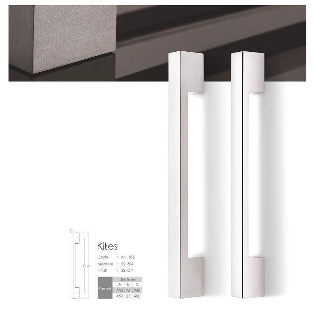 Kites Main Door Handle (Koin) | Sleek & Durable | Intterior100