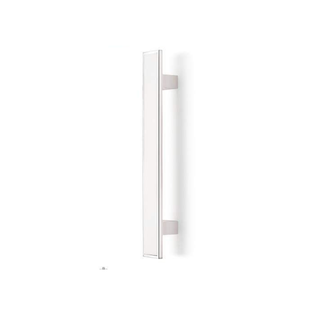 Kazo White Main Door Handle (Koin) | Elegant & Durable | Intterior100