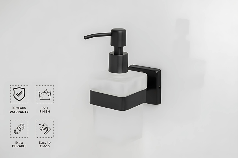 Astro Series - Liquid Soap Dispenser (304 Stainless Steel, PVD Coated)
