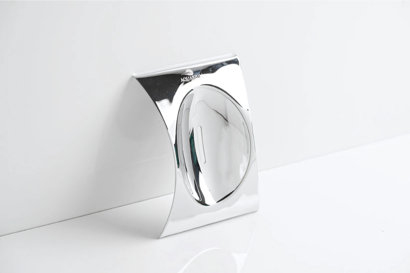 Counter Soap Holder | Chrome Finish | 304 Stainless Steel ( inttterior100)