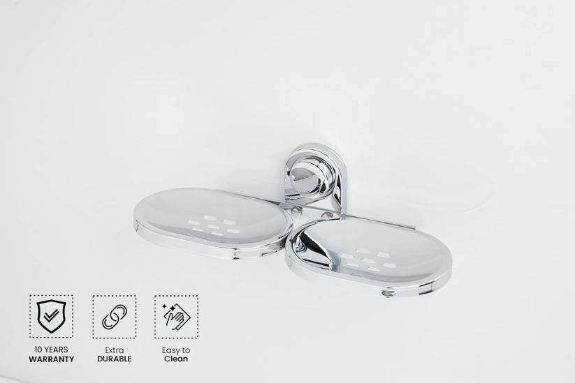 Double Soap Holder | Blue Series | 304 Stainless Steel | Intterior100