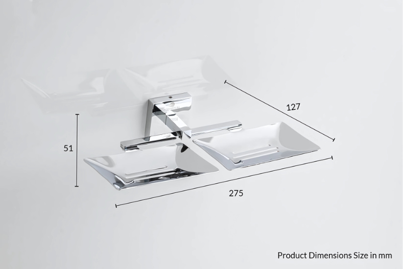 Double Soap Holder | Titan Series| intterior100