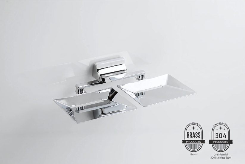 Double Soap Holder | Titan Series| intterior100