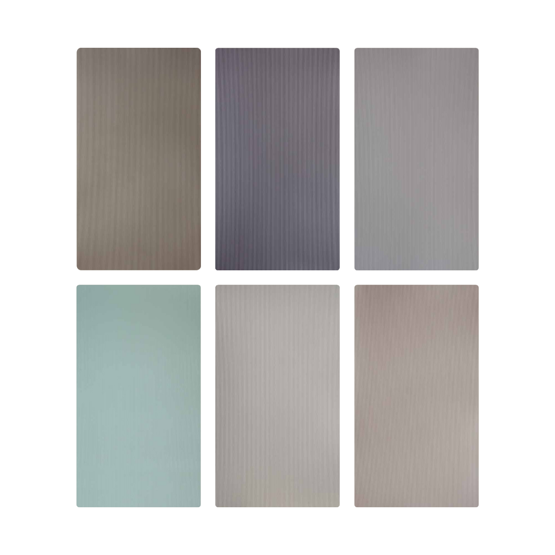 Bamboo Flutes Multi-Color Soft Matt Laminate (8x4)