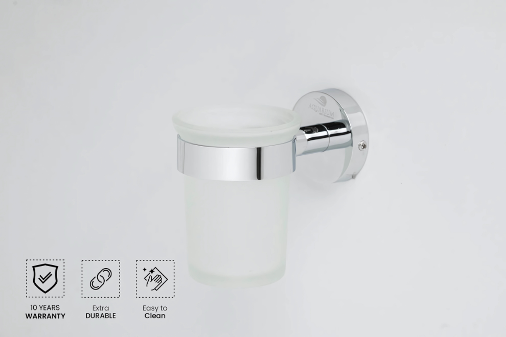 Tumble Holder | Glass | Ruby Series | Intterior100