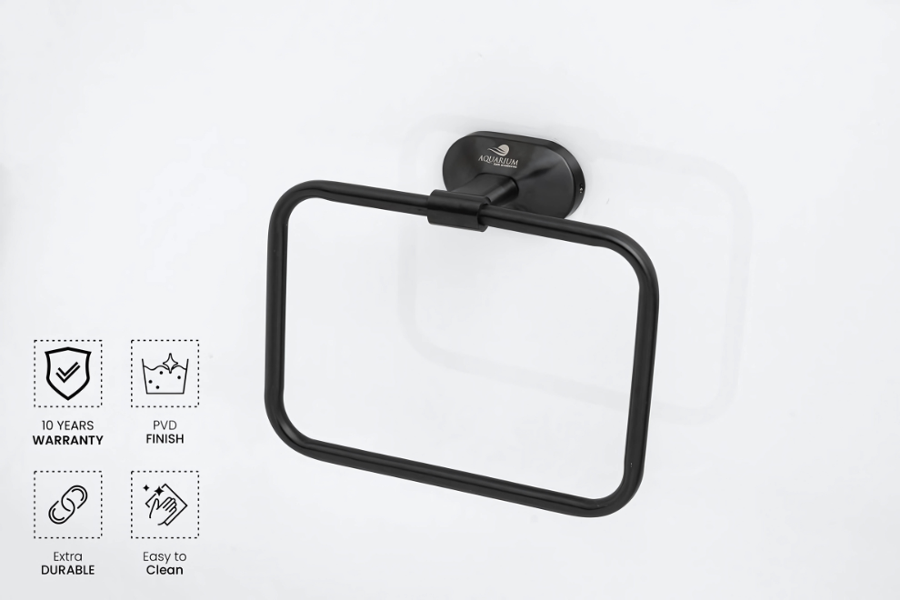 Towel Ring | Square | Spot Series | Intterior100