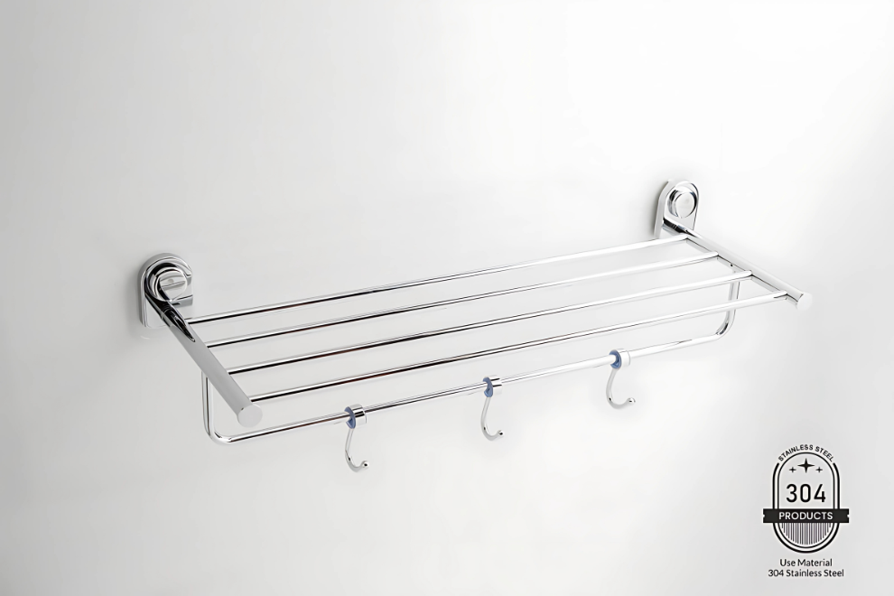 Towel Rack With Hook | Blue Series | Intterior100