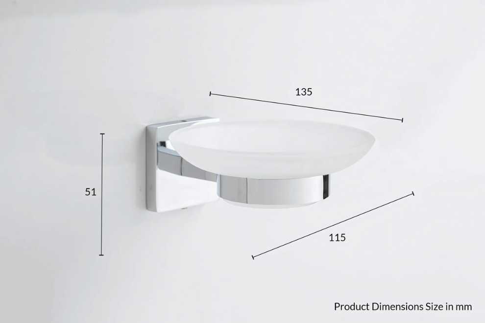Soap Holder | Glass | Titan Series | Intterior100