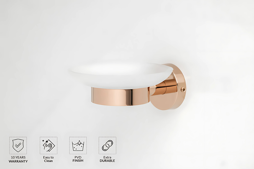 Soap Holder | Glass | Ruby Series | Intterior100